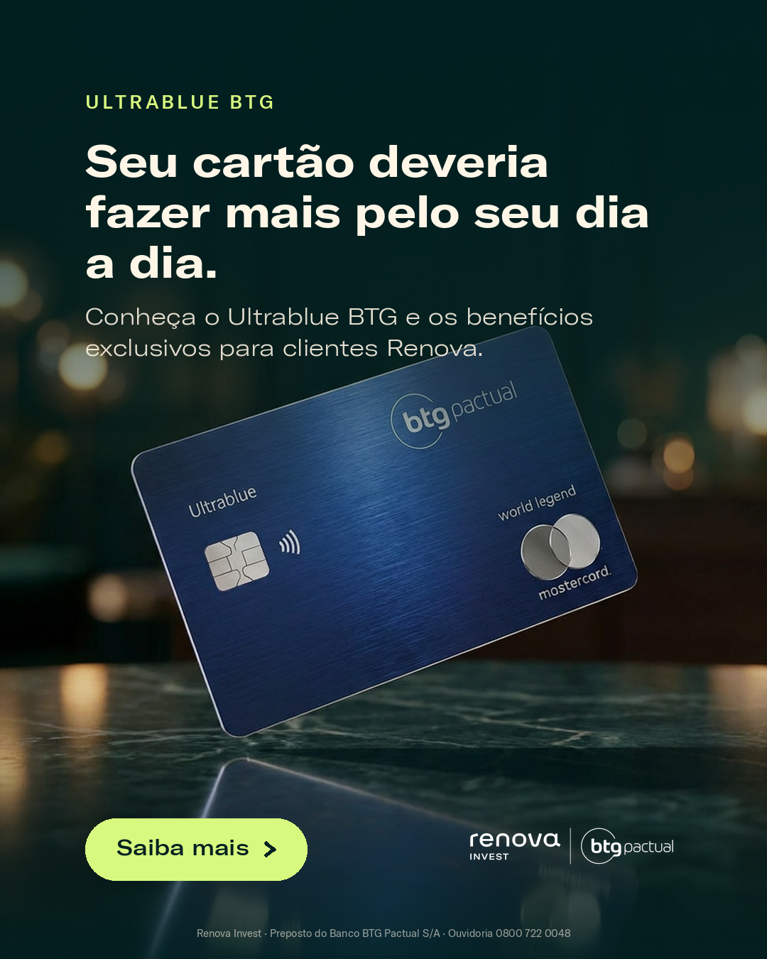 Cartão Ultrablue