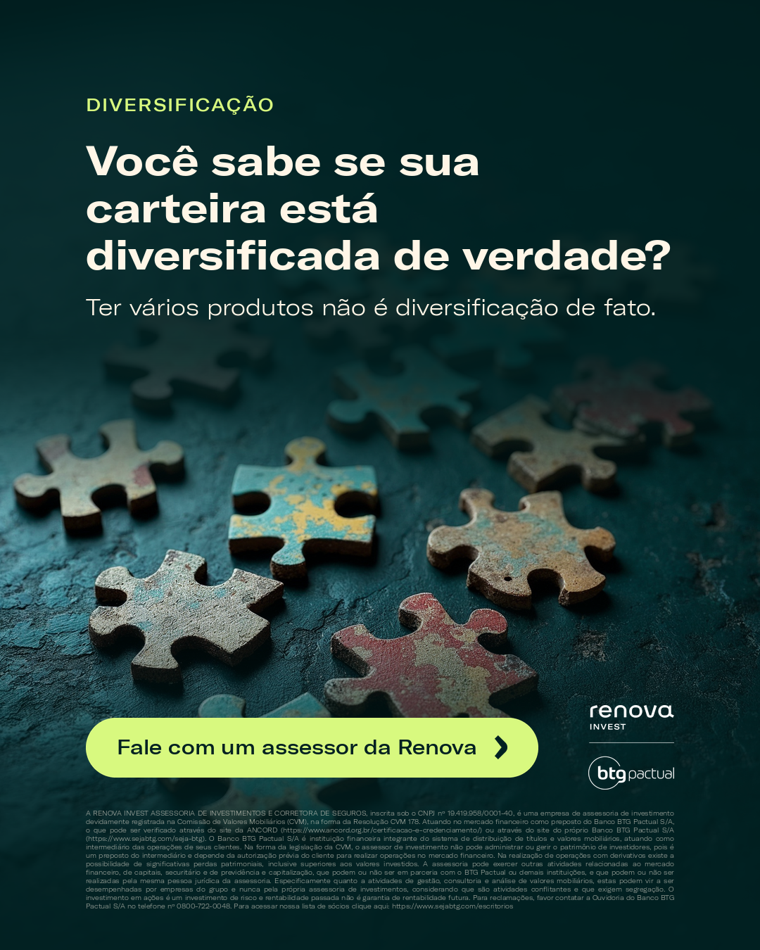 Carteira sem estratégia