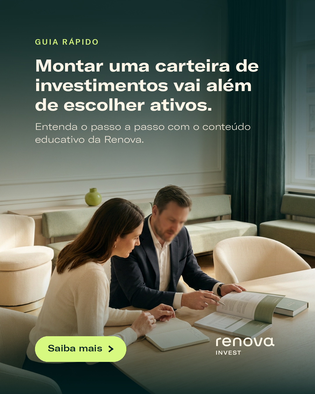Como montar carteira